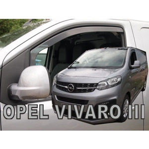OPEL VIVARO III 2019- New 2 Piece Heko Wind Deflectors 12264