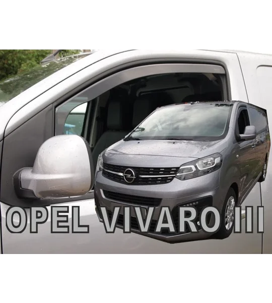OPEL VIVARO III 2019- New 2 Piece Heko Wind Deflectors 12264