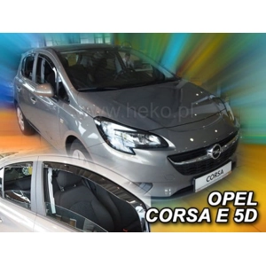 Opel/Vauxhall Corsa D E Yrs 06-2019 5Drs Hatchback Brand New Heko 4 Piece Wind Deflectors 25363