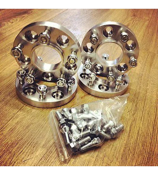 Land Rover Wheel PCD Hub Adapters, 5x100mm to 5x120mm M14 NLB 57.1mm,