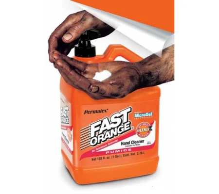 PERMATEX FAST ORANGE HAND CLEANER – 3.78LPump