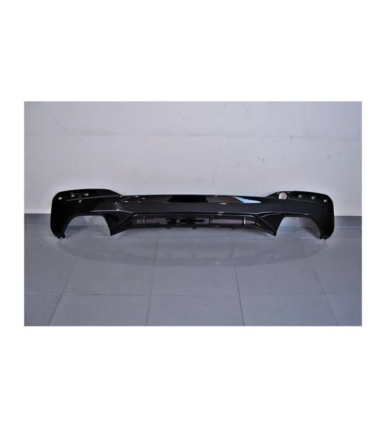 BMW 5 Series G30 2017 on M PERFORMANCE Gloss Black Rear Bumper Diffuser