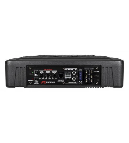 RENEGADE RS600A Active subwoofer 250 Watts Underseat Compact Design