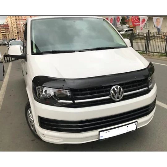 VW Transporter T6 Yrs 2016 to 2019 Bonnet Deflector Guard Bug Shield Tinted