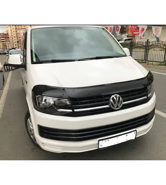 VW Transporter T6 Yrs 2016 to 2019 Bonnet Deflector Guard Bug Shield Tinted