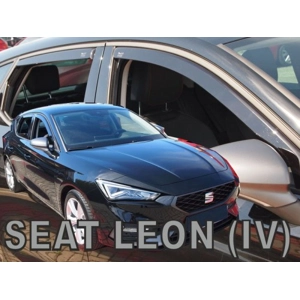 Seat Leon Yrs 2020 - on Brand New Heko 4 Piece Wind Deflectors 28259