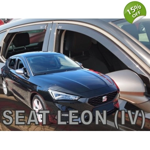 Seat Leon Yrs 2020 - on Brand New Heko 4 Piece Wind Deflectors 28259