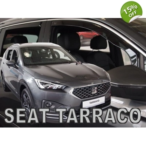 SEAT TARRACO 5D 2019 - Brand New Heko 4 Piece Wind Deflectors 28257