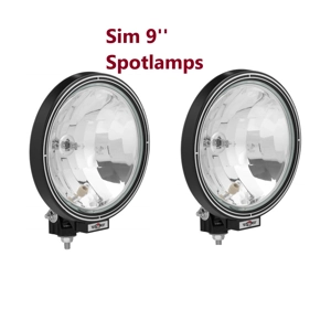 Sim Pair Round Spot Lights Lamps 12v / 24v 9
