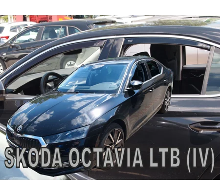 Skoda Octavia MK4 IV Yrs 2020 on Brand New Heko 4 Piece Wind Deflectors