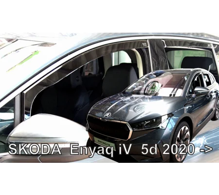 Skoda Enyaq iV Yrs 2020-up 5drs Brand New 4 Piece Heko Wind Deflectors 28360