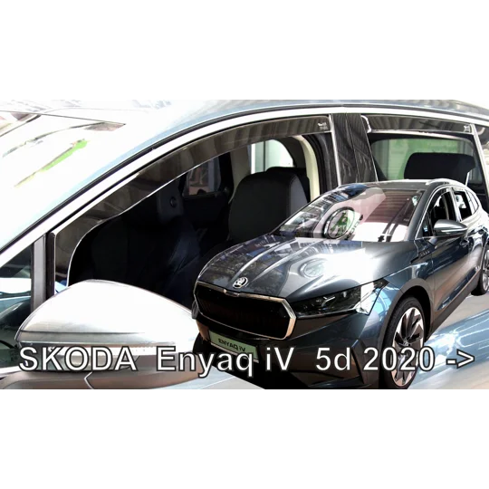 Skoda Enyaq iV Yrs 2020-up 5drs Brand New 4 Piece Heko Wind Deflectors 28360