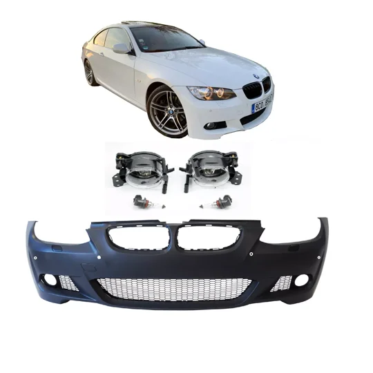 E92 Coupe Yrs 06 - 09 und E93 Yrs 07 - 10 M3 Style Front Bumper Plastic