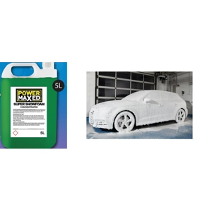 Power Maxed Snow Foam Car Wash Fluid Shampoo 5L