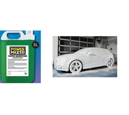 Power Maxed Snow Foam Car Wash Fluid Shampoo 5L