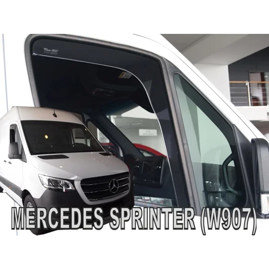 Mercedes Sprinter W907 2d 2018 onwards Brand New Heko 2 Piece Wind Deflectors 23606
