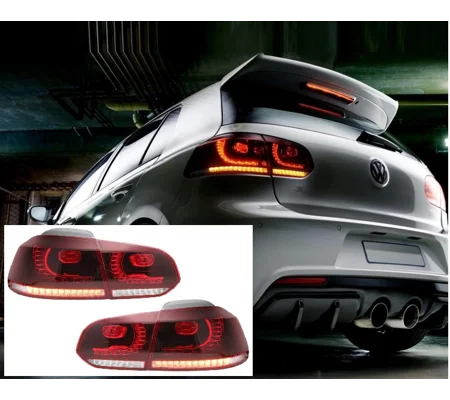 VW Golf MK 6 Yrs 09-12 LED Indicator Taillights RHD R20 GTD