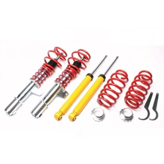 VW GOLF MK5 Yrs 04-09 TA TECHNIX EVO COILOVERS ADJUSTABLE SUSPENSION NEW