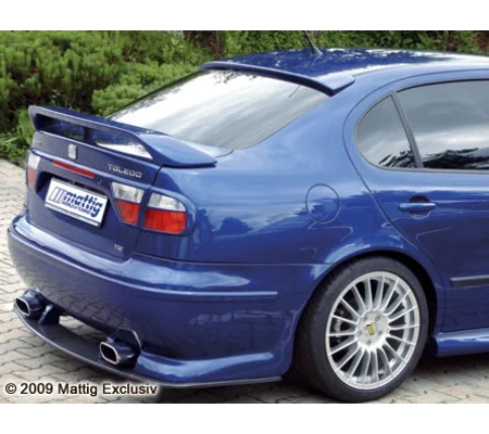 SEAT TOLEDO Yrs 99 - 04 Rear Window Roof Spoiler Cover PLASTIC