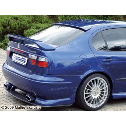 SEAT TOLEDO Yrs 99 - 04 Rear Window Roof Spoiler Cover PLASTIC
