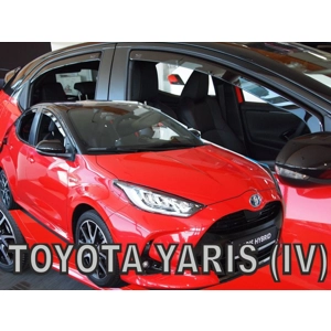 Toyota Yaris 5drs Yrs 2019 on Brand New Heko 4 Piece Wind Deflectors