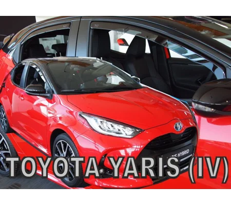 Toyota Yaris 5drs Yrs 2019 on Brand New Heko 4 Piece Wind Deflectors