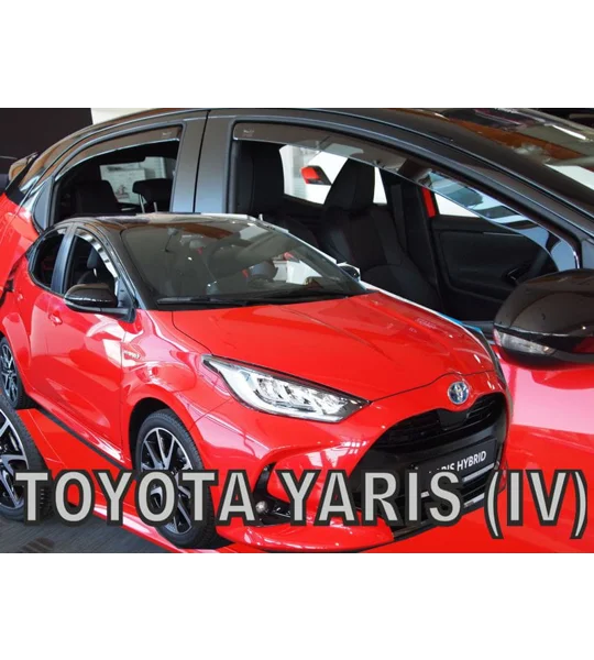 Toyota Yaris 5drs Yrs 2019 on Brand New Heko 4 Piece Wind Deflectors