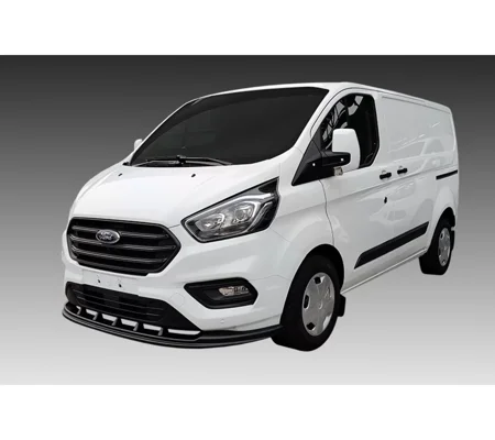 Ford Transit Custom 2018 on Standard Front Bumper Lip Splitter