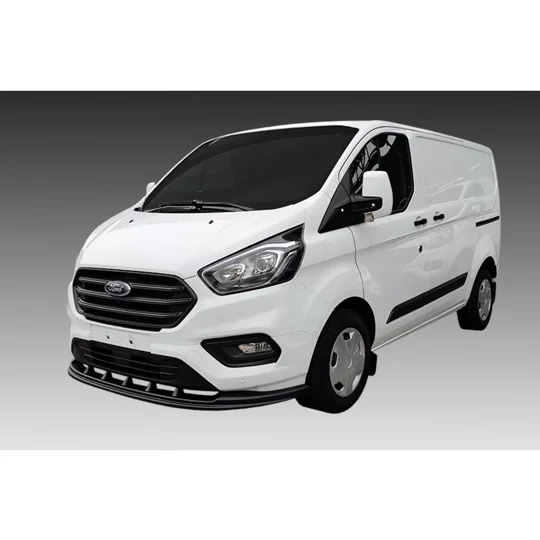 Ford Transit Custom 2018 on Standard Front Bumper Lip Splitter