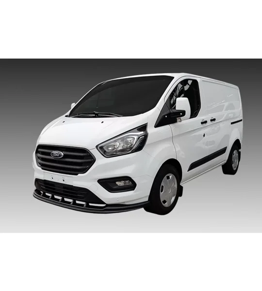 Ford Transit Custom 2018 on Standard Front Bumper Lip Splitter