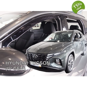 Hyundai Tucson IV 2020- on 5drs New 4 Piece Heko Wind Deflectors 17306