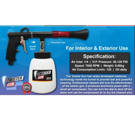 Twister Gun Tornado Valeting Detailing Professional