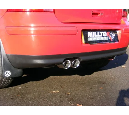 VW Golf MK 4 Yrs 98-04 V5 & 4 Motion Style Plastic Rear Bumper Lip