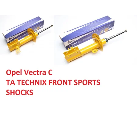 Opel/Vauxhall Vectra C Yr. 03 - 08 Pair Front Sport Shock Absorbers TA TECHNIX