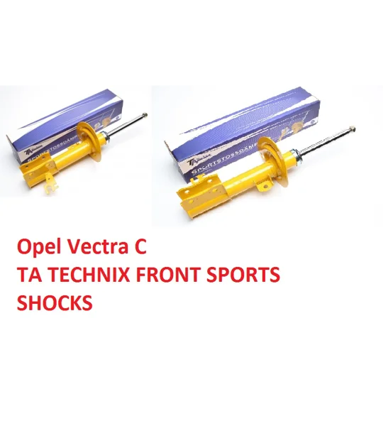 Opel/Vauxhall Vectra C Yr. 03 - 08 Pair Front Sport Shock Absorbers TA TECHNIX