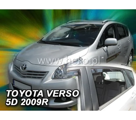 TOYOTA VERSO 5D Yrs 2009- Brand New Heko 4 Piece Wind Deflectors 29618