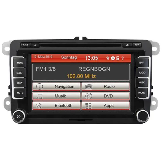 VW Golf Jetta Passat Caddy ESX Navigation Radio DVD