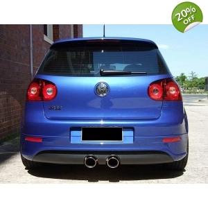 VW Golf MK5 Yrs 04 - 08 R32 Rear Bumper Lower Skirt Includes Reflectors