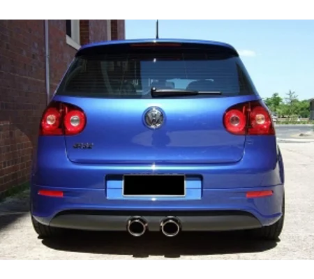 VW Golf MK5 Yrs 04 - 08 R32 Rear Bumper Lower Skirt Includes Reflectors