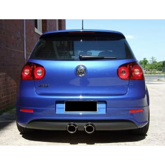 VW Golf MK5 Yrs 04 - 08 R32 Rear Bumper Lower Skirt Includes Reflectors