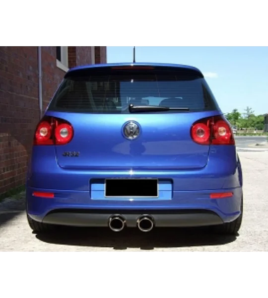 VW Golf MK5 Yrs 04 - 08 R32 Rear Bumper Lower Skirt Includes Reflectors