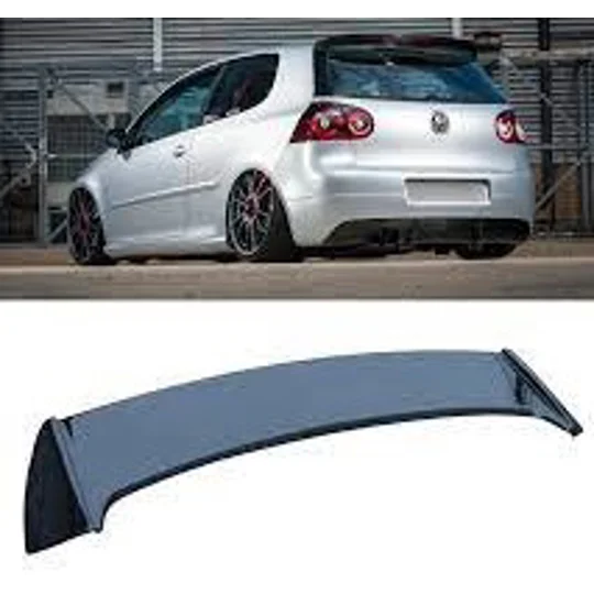 VW Golf MK5 V Roof Spoiler GTI Style Gloss Black