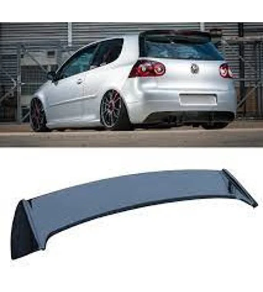 VW Golf MK5 V Roof Spoiler GTI Style Gloss Black