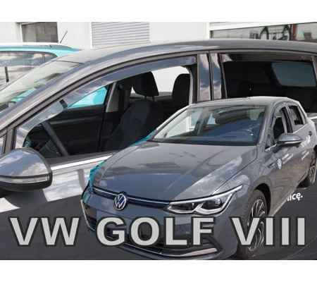 VW Golf mk 8 VIII Brand new Heko 4 piece wind deflectors 31020