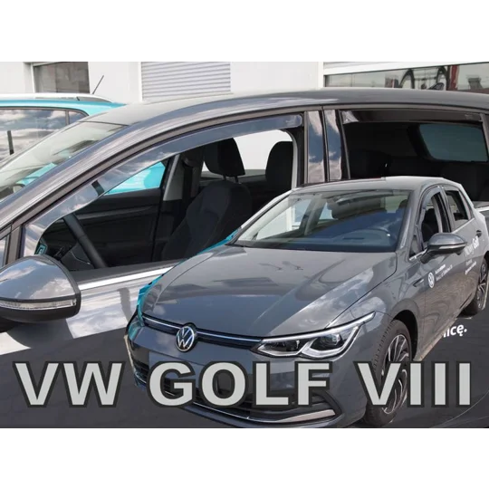 VW Golf mk 8 VIII Brand new Heko 4 piece wind deflectors 31020