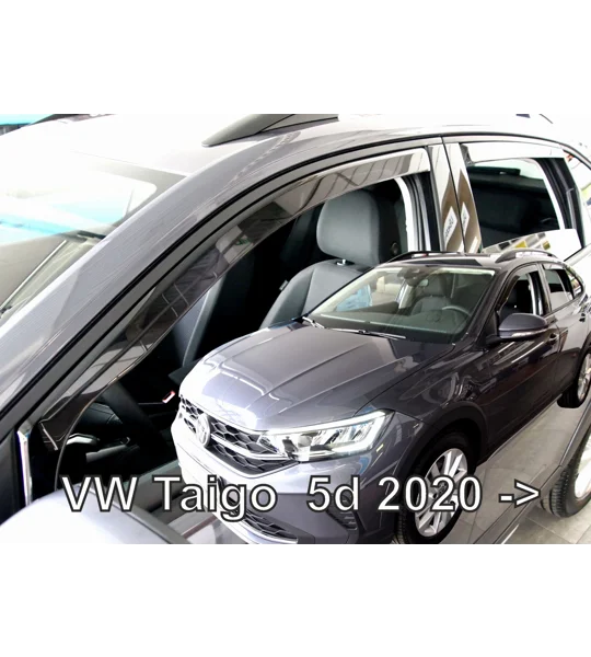 VW TAIGO 5D Yrs 2020-> Brand New 4 Piece Heko Wind Deflectors