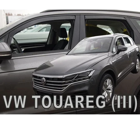 VW Touareg Yrs 18-25 On Brand New 4 Piece Heko Wind Deflectors 31018