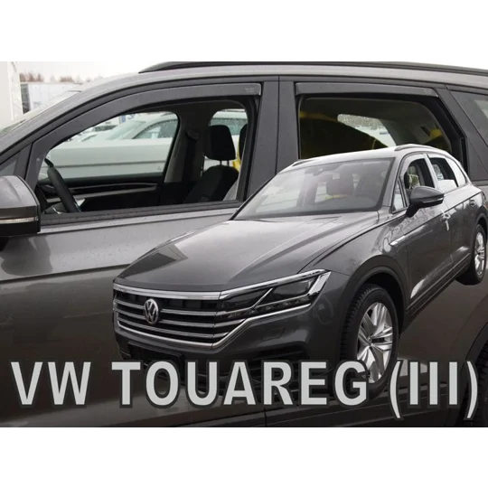 VW Touareg Yrs 18-25 On Brand New 4 Piece Heko Wind Deflectors 31018