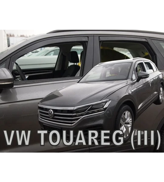 VW Touareg Yrs 18-25 On Brand New 4 Piece Heko Wind Deflectors 31018
