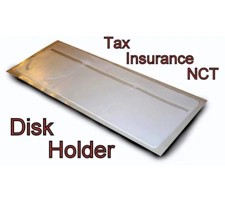 Car Van Road Tax, Insurance, NCT Disc Holder Black - New COPY